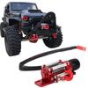 Electric Alloy Winch Fit for D90 SCX10 1:10 Simulation RC Car Accessory