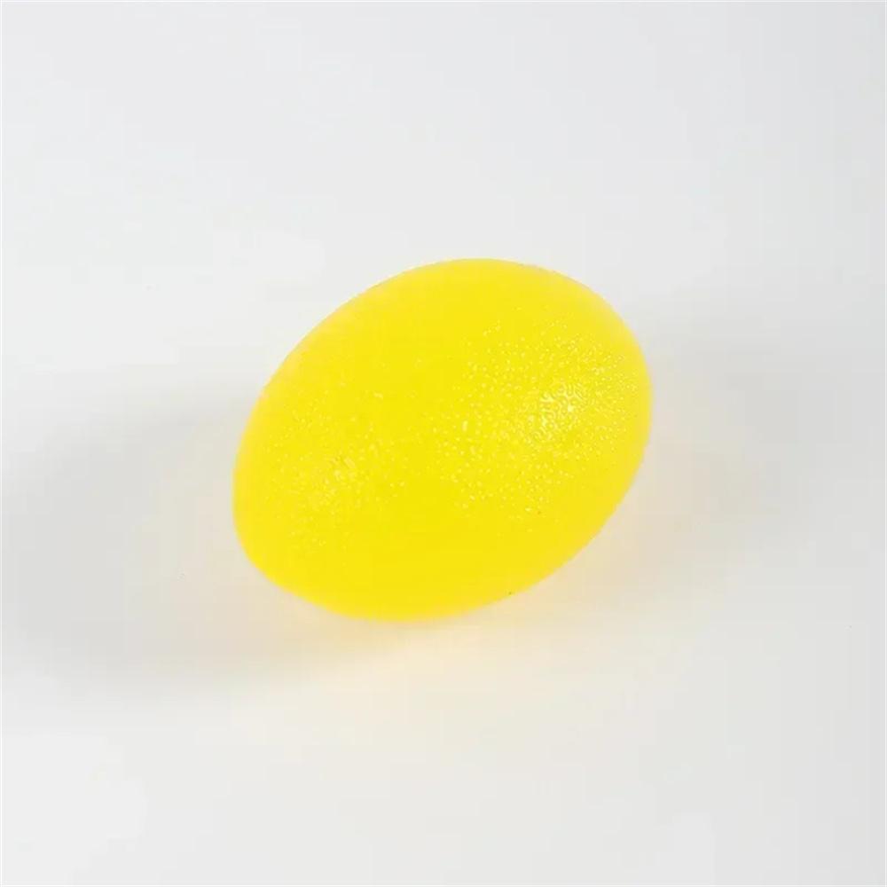 Silicone Hand Grip Ball Egg Men Women Gym Fitness Finger Heavy Exerciser Strength Muscle Recovery Gripper Trainer 1PC