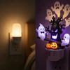 Resin Animated Seesaw Ghosts Night Light Cartoon Halloween Ambient Light  Entryway