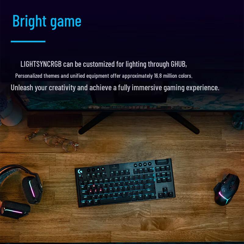 Logitech G G915X LIGHTSPEED Wireless RGB Mechanical Gaming Keyboard