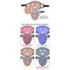 LED Face Mask with Red Light Therapy, 480 Beads, 4-Color Adjustable Light Modes for Face & Neck, Silicone Skin Care Beauty Device