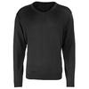 Mens V-Neck Knitted Sweater