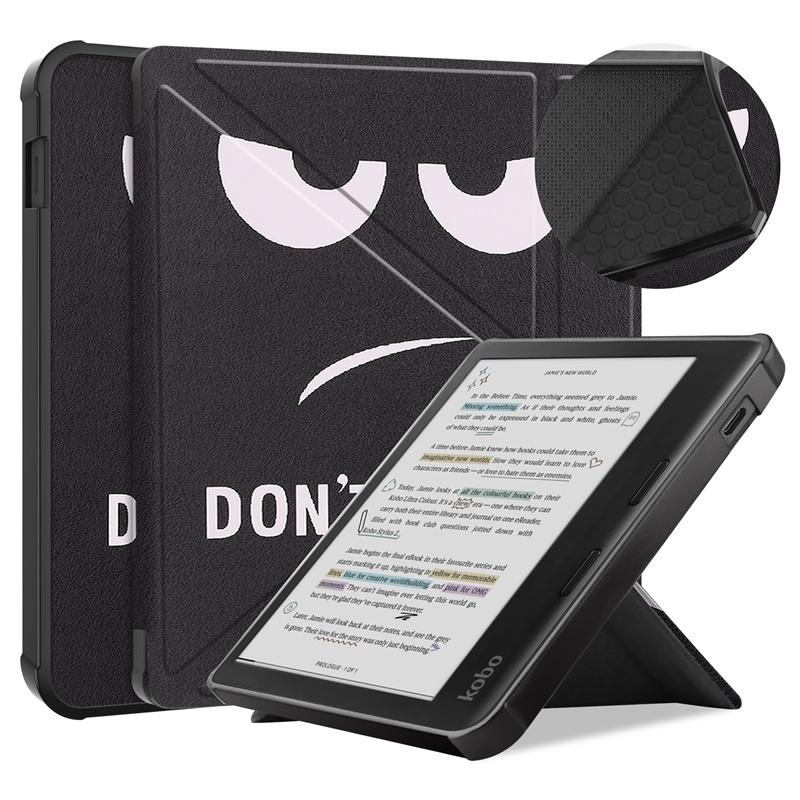 Чехол для Kobo Libra Color Case 2024 7 дюймов, складная подставка, мягкая задняя часть из ТПУ, умный чехол для Kobo Libra Color Cover с автоматическим режимом сна/пробуждения