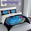 3PC Custom Name Volleyball Art Bedding Set Duvet Cover Closure Includes 1 Duvet Cover & 2 Pillowcases for Bedroom