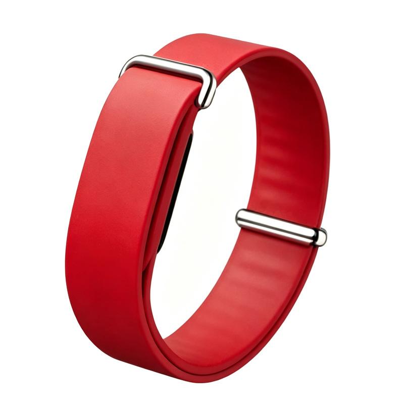 Silicone Magnetic Strap for Google Fitbit Air Rubber Loop Bracelet Outdoors Sports Band Wristband for Women Men
