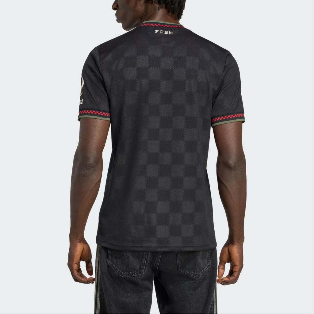 Adidas Originals SS25 FC Bayern 25/26 Third Slim Fit Short Sleeve Football Shirt Men Tops KE6801