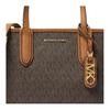 Michael Kors Женская сумка-тоут с логотипом Eliza, темно-коричневая, цвета желудя 30F5GZAT0B-BROWN