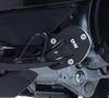 Подножка R&G, серебристо-черная, для Yamaha Majesty S (2014-), S-Max (2014-), RG-PKS0068SI