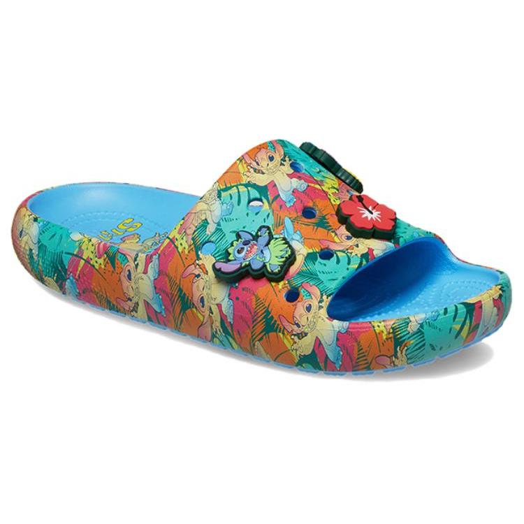 Crocs Классические шлепанцы Disney Стич Женские 209788-4TB
