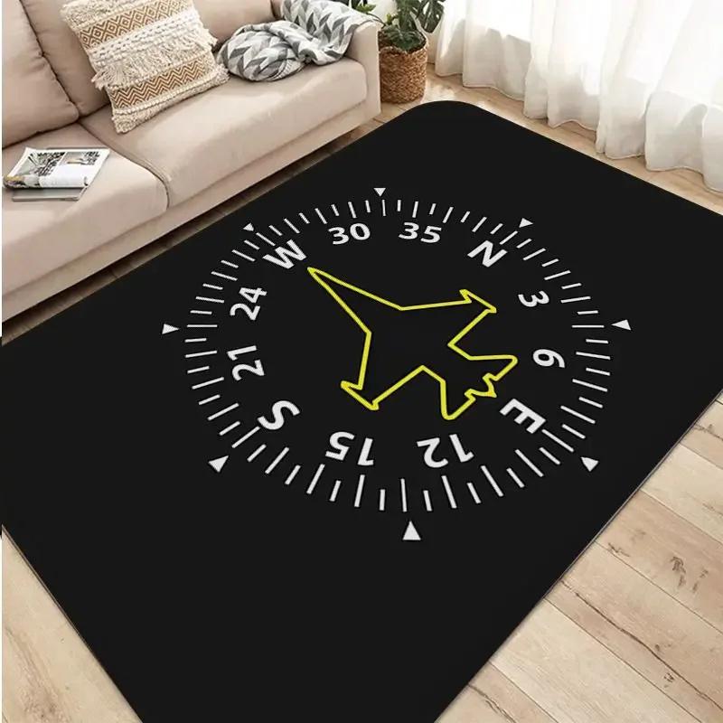 Ковры с изображением взлетно-посадочных полос аэропорта, вид на самолеты и прибытие самолетов, 3D ковер для игр детей, декор для гостиной, игровой комнаты, детской