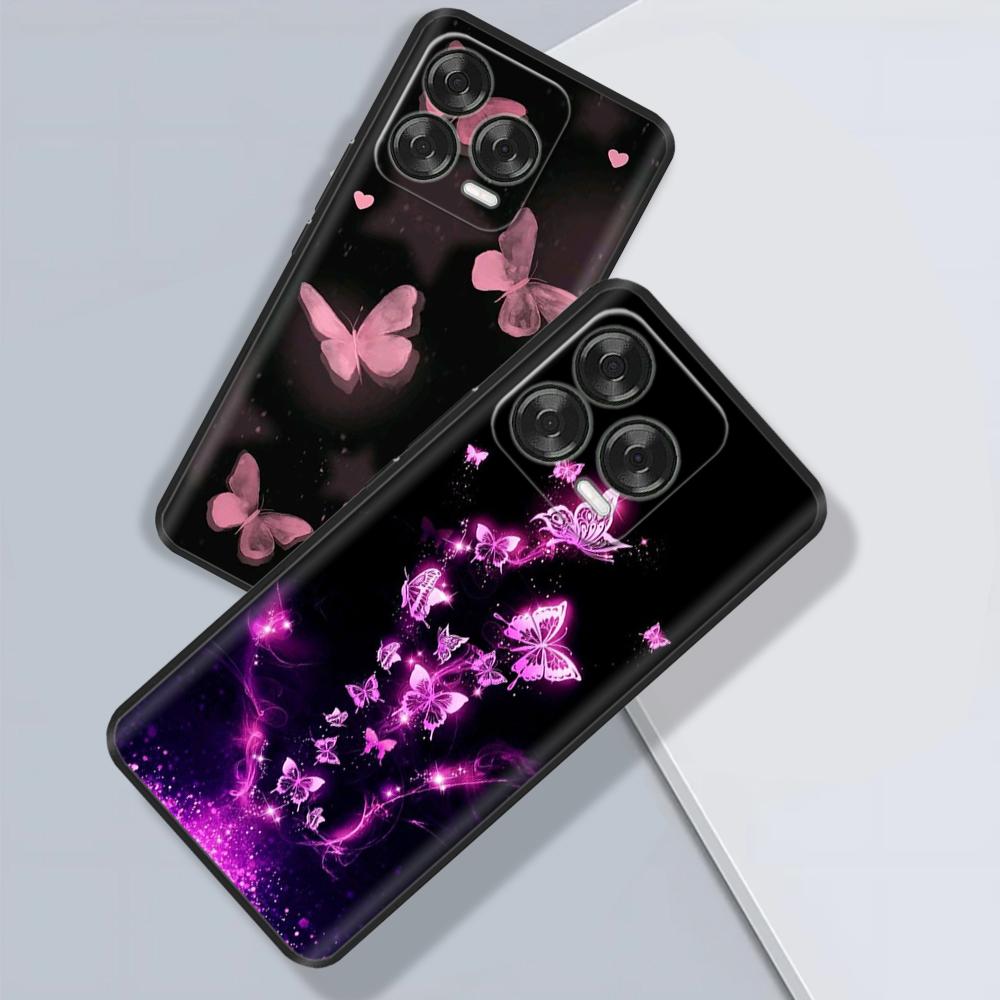 Для ZTE Blade V70 Design Чехол для телефона Узоры с красочными цветами Мягкая силиконовая TPU накладка для ZTE nubia V70 Design / Blade V70 Vita