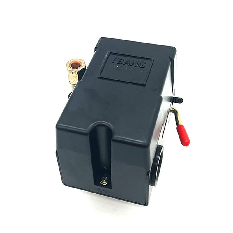 4 Ports 95-120 Psi Air Compressor Pressure Switch 16-20A Safe Air Compressor Shut Off Switch Air Compressor Replacement Parts