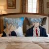 Mashle Magic And Muscles Cushion Cover 1Pcs Decorative Covers Soft Cushion Case For Sofa Couch Decor 40X40 45X45 Pillowcases