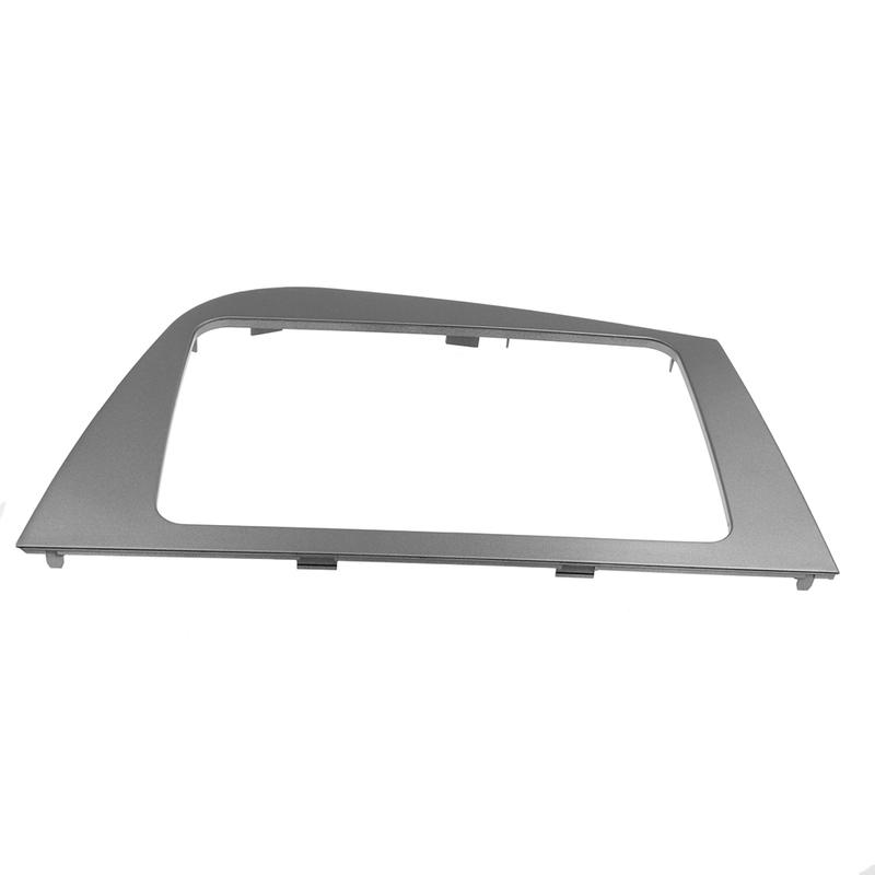 Double 2 Din Fascia For Seat Leon LHD Radio GPS Stereo Radio Panel Dash Mounting Installation Trim Kit Face Frame Bezel
