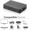 Разветвитель HDMI, 3-портовый концентратор, автоматический переключатель, коммутатор 3 в 1, 1080p HD с пультом дистанционного управления для