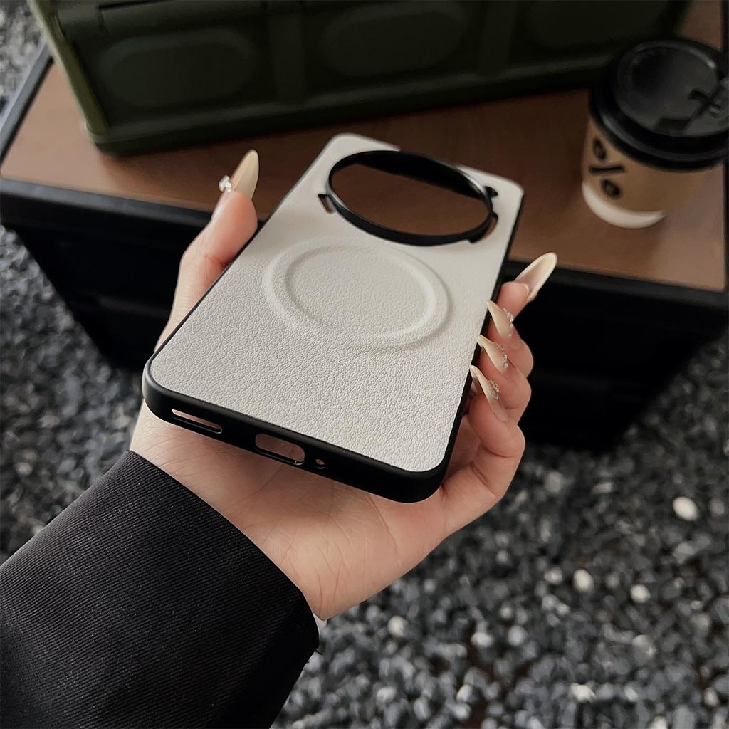 Ни за что Телефон (3a) Прозрачный чехол, совместимый с MagSafe, задняя крышка для телефона из ПУ+ТПУ