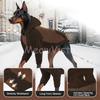 Christmas Large Dog Hooded Jacket Wind‑proof Snow‑resistant Heat‑locking Warm Winter Pet Coat for Golden Retriever Border Collie