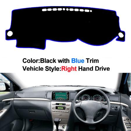 Car Auto Dashboard Cover Dashmat Pad Carpet Dash Mat Cushion For Toyota corolla Altis Runx Allex 2002 2003 2004 2005 2006 2007