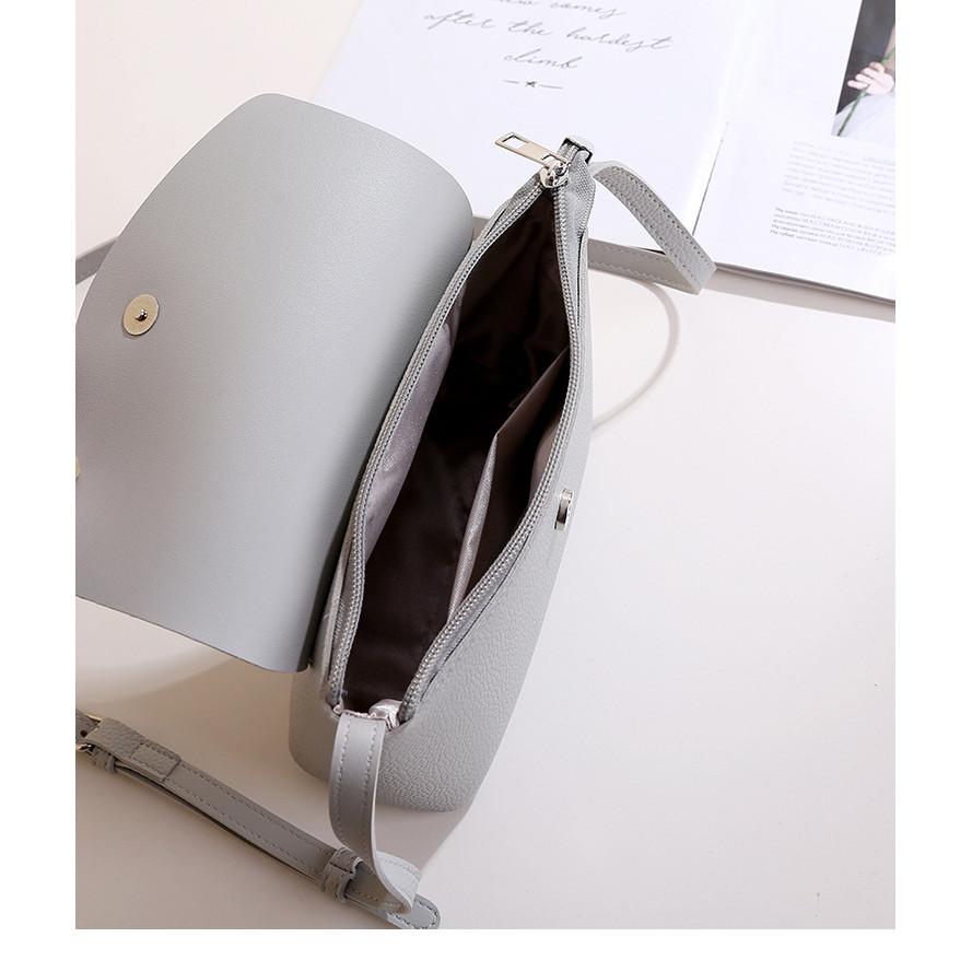 IELGY Simple All-Match Cross-Body Ladies Small Square Bag