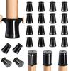 12pcs of Table and Chair Foot Protection Covers - Anti Slip Silent Table and Chair Foot Caps,Wear-resistant and Noise Reducing