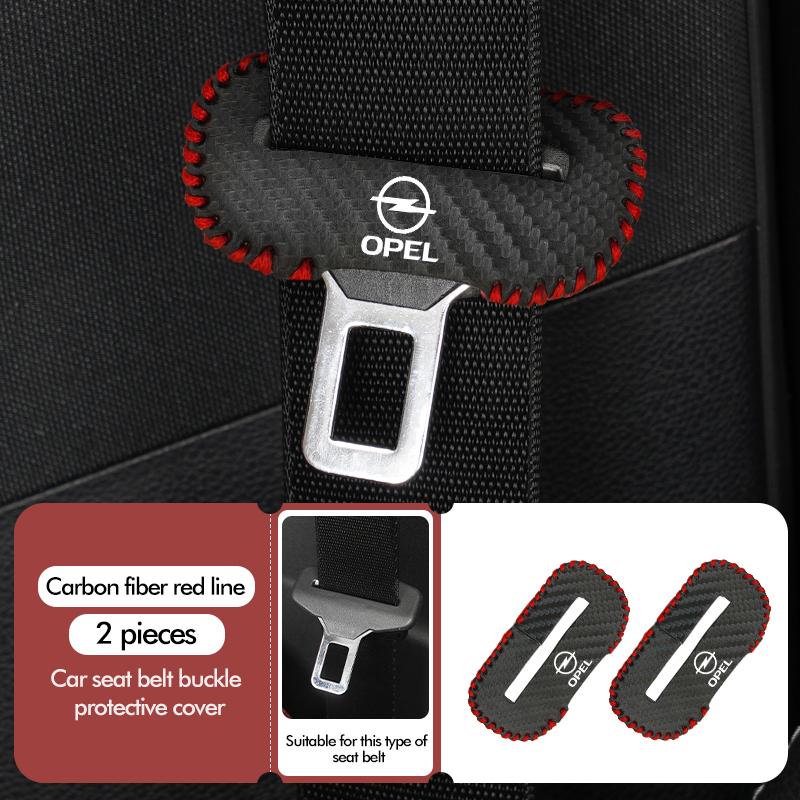 Car Seat Safety Belt Buckle Protective Sleeve Lock Fastener For Opel Insignia Astra G J F K Vectra C H Corsa C B D Omega IY3