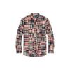 Polo SS23 Patchwork Plaid Single-Breasted Long Sleeve Shirt Men Shirts Multicolor MNPOWOV16822799-999