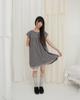Phased Country Flare Linen Dress_Charcoal