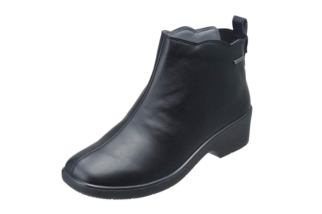 Панси 4906 Rain Step Rain Size Черная обувь, 3E, Женская, Водонепроницаемая, 22,5 см,