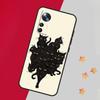 Черные кошки чернила милый питомец ведьма искусство для POCO F5 X3 X5 Pro F3 F4 M5s X4 GT чехол для Xiaomi 13 14 Pro 11T 12T 13T Pro 12 Lite 12X