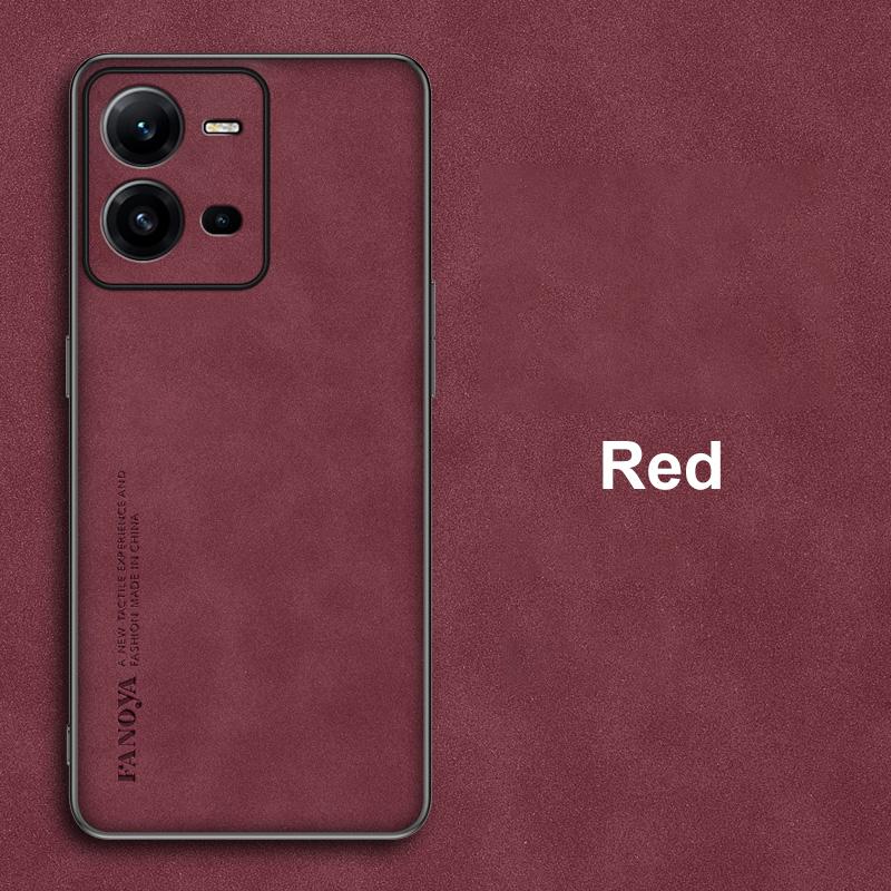 Роскошный чехол из искусственной кожи для Vivo V25 Pro V25E, матовый силиконовый чехол для телефона с полной защитой для Vivo Y35 Y16 4G Y22 Y22S Coque