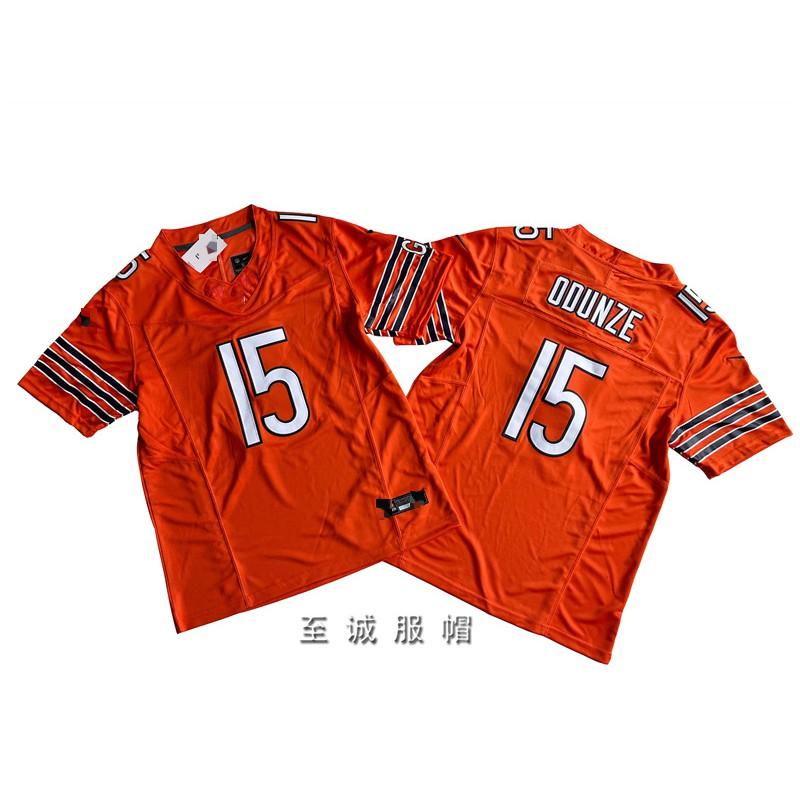 Chicago Bears Vintage Retro Football Jersey Men Embroidered Cotton Blend Sports Fan Apparel