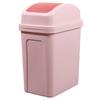 Home Garbage Can with Lid Thickened Press Type Swing Cover Large Capacity Kitchen Hotel Bathroom Office Trash Can
