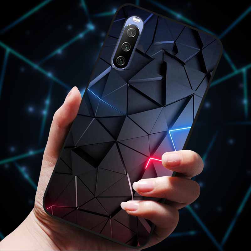 For Sony Xperia 10 5 1 III II Cases 10 iii Soft TPU Silicone Phone Cases For Sony Xperia 1 III Covers Fundas Bumper Xperia 5 iii