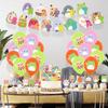 Squishmallows Birthday Party Supplies Cupcake Topper Balloon Banner Decoration