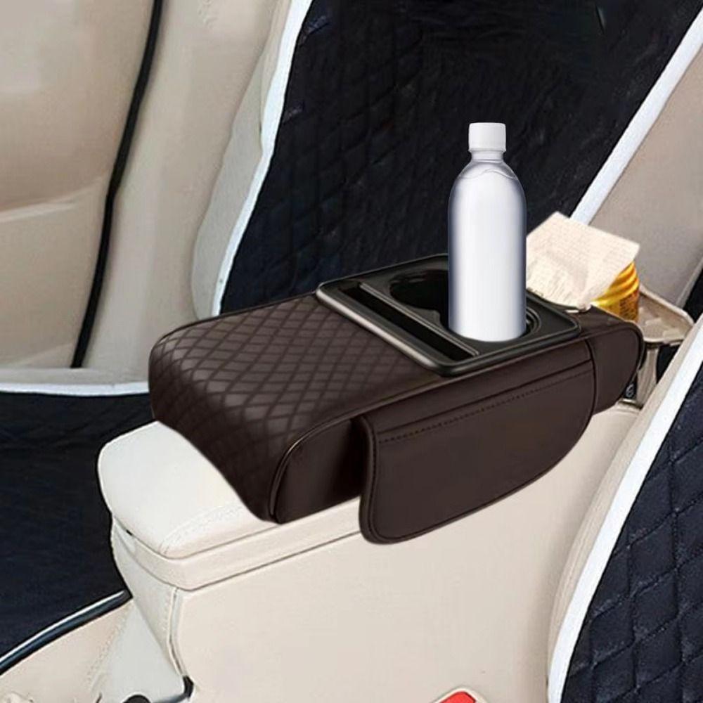 Side Storage Pockets Car Console Console Pillow Large Capacity Auto Armrest Cover Trucks
