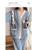 Женская зимняя пижама из кораллового флиса: Плотный, теплый, милый фланелевый комплект домашней одежды