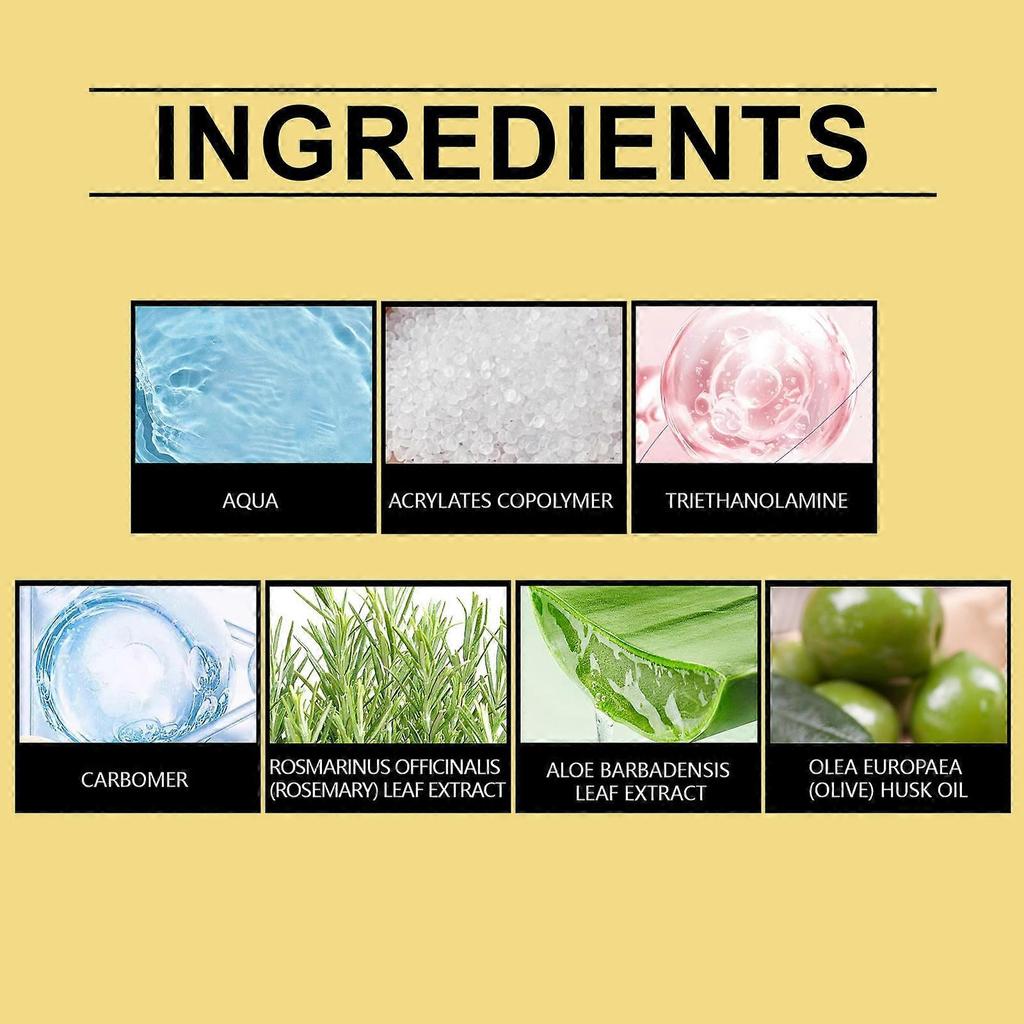 Hoegoa Broken Hair Styling Wax, Broken Hair Lanugo Hair Styling Bangs Hair Styling Hair Finishing Natural Gloss Treatment Wax