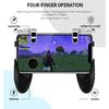 DATA FROG Mobile Phone Game Controller L1R1 Trigger Gaming Grip Joystick For PUBG 4.5-6.5 Inch iOS Android Smartphone 5