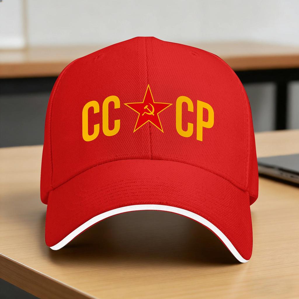 СССР, Звезда, Серп и Молот Солнце Бейсболка Летняя Мужская Дизайн Тракер Кепка Высокое Качество Ретро Бег Хиппи Snapback Кепка