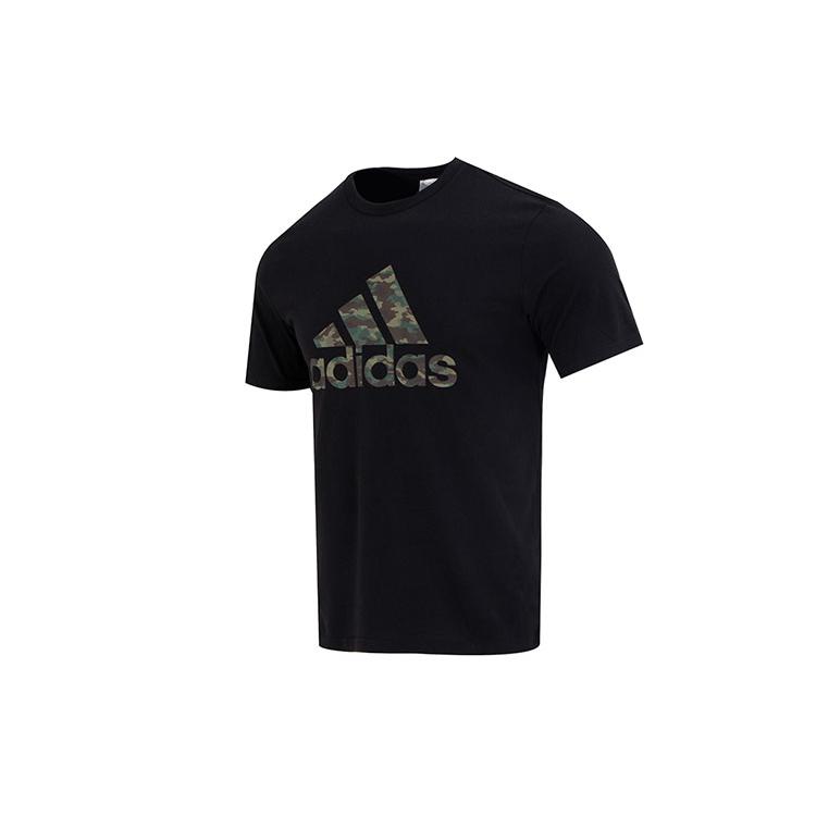 adidas Мужская футболка с втачным рукавом Черная HS3215