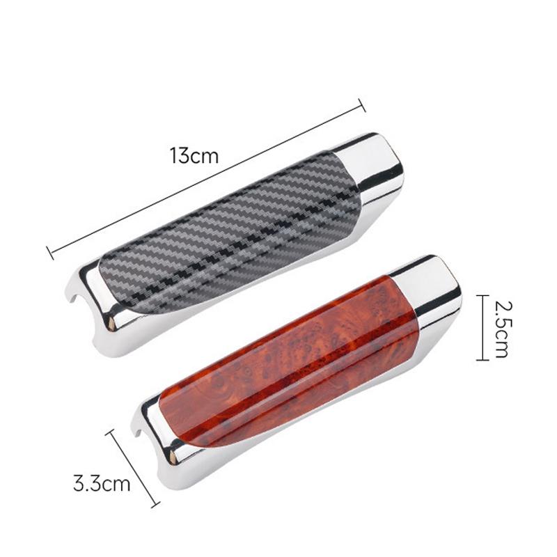 Carbon Fiber Car Hand Brake Grips Protection Cover Interior Accessories For BMW Mini Cooper One JCW F54 F55 F56 F57 F60 R50 R52