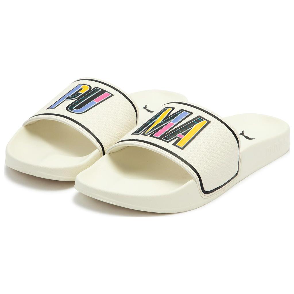 Puma Leadcat 2.0 Comfortable Rubber Sole Slide Sandals Unisex Sandals Yellow 387514-02