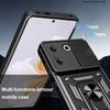 Чехол-книжка Slide Lens Armor для Tecno Camon 20 Pro 5G Чехол с магнитной вращающейся подставкой-кольцом для Tecno Camon 20 Pro 5G