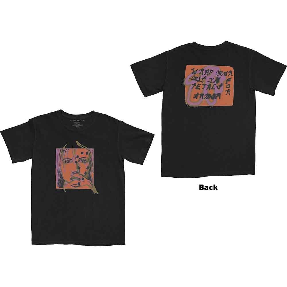 Hayley Williams Petals Sketch T-Shirt Black New Unisex T-Shirt