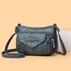 PU Women's Multi-compartment Shoulder Bag Large Capacity Mother Bag Vintage Crossbody Bag