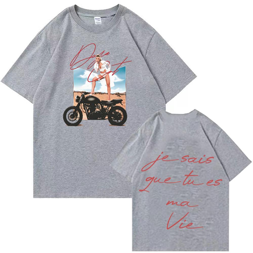 Doja Cat Ma Vie Tour 2026 Tshirt Unisex Unisex Harajuku Short Sleeve Oneck Casual Shirt