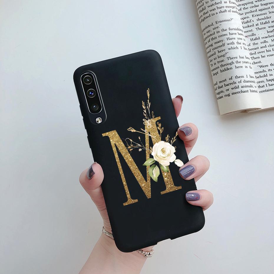 Чехол для Samsung Galaxy A50 A30 Чехол Силиконовый Милые Буквы Мягкая Задняя Крышка для Samsung Galaxy A30S A 30 50 A50S Чехол 2019 бампер