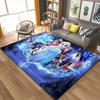 Frozen cartoon print decorative rug/doormat, suitable for entrances, balconies, kitchens, and bedrooms.