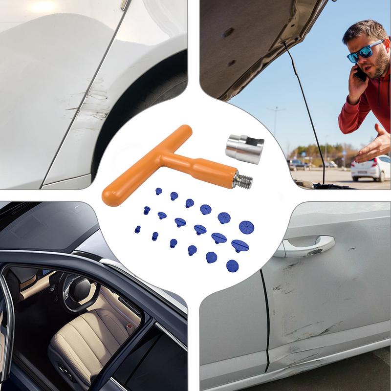 Инструмент для удаления вмятин для автомойки, профессиональный набор для ремонта вмятин для автомобиля, мощный набор для ремонта вмятин для автомобиля