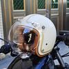 Новый дизайн Ретро мотоциклетный шлем Шлем открытого типа Шлемы для скутера 3/4 Чоппер Casco Moto Винтажные мотоциклетные шлемы DOT ECE